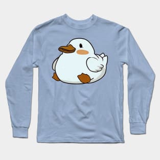 Ducks doing cute things Long Sleeve T-Shirt